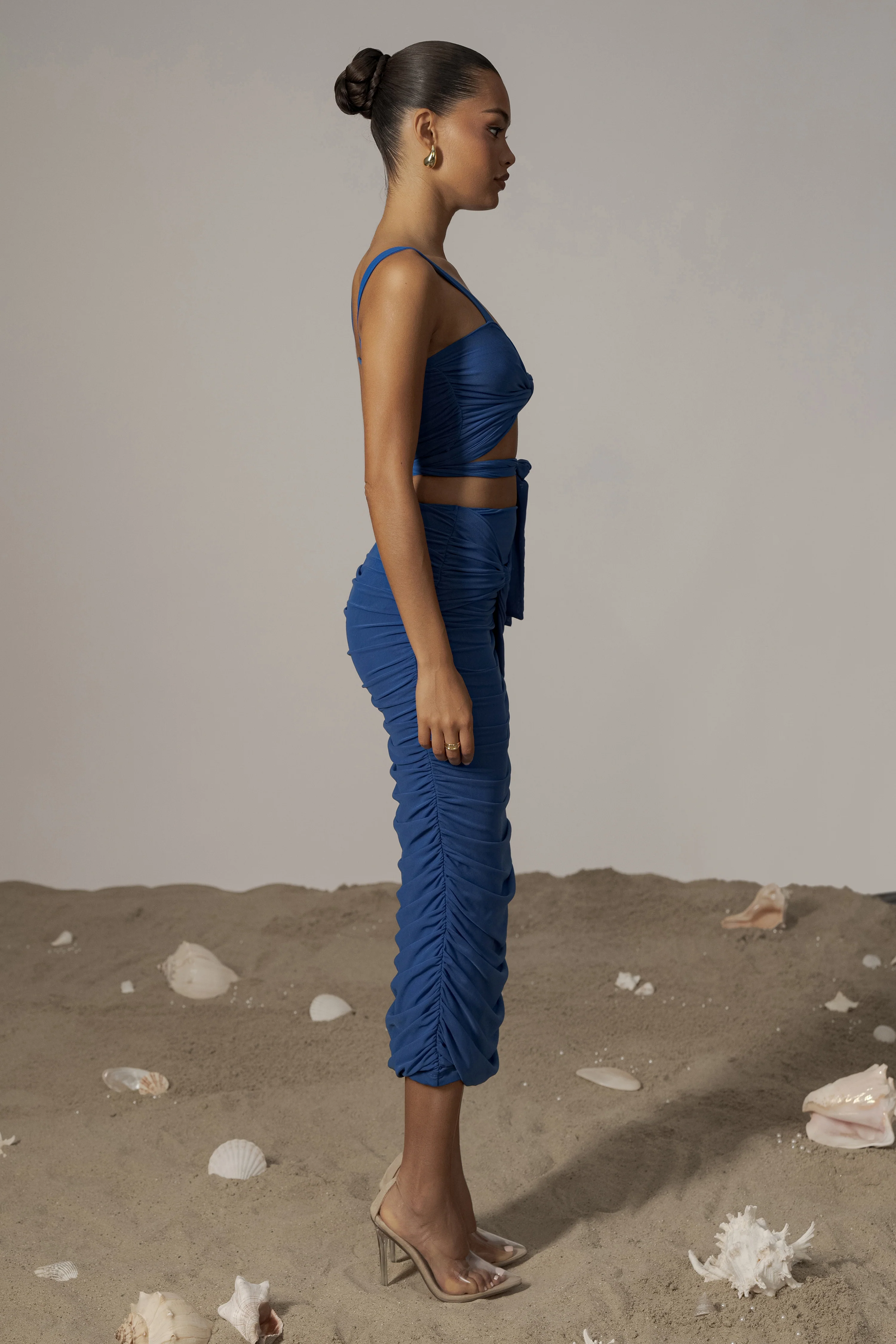 Royal Blue Extend Your Stay Skirt Set - Image 13