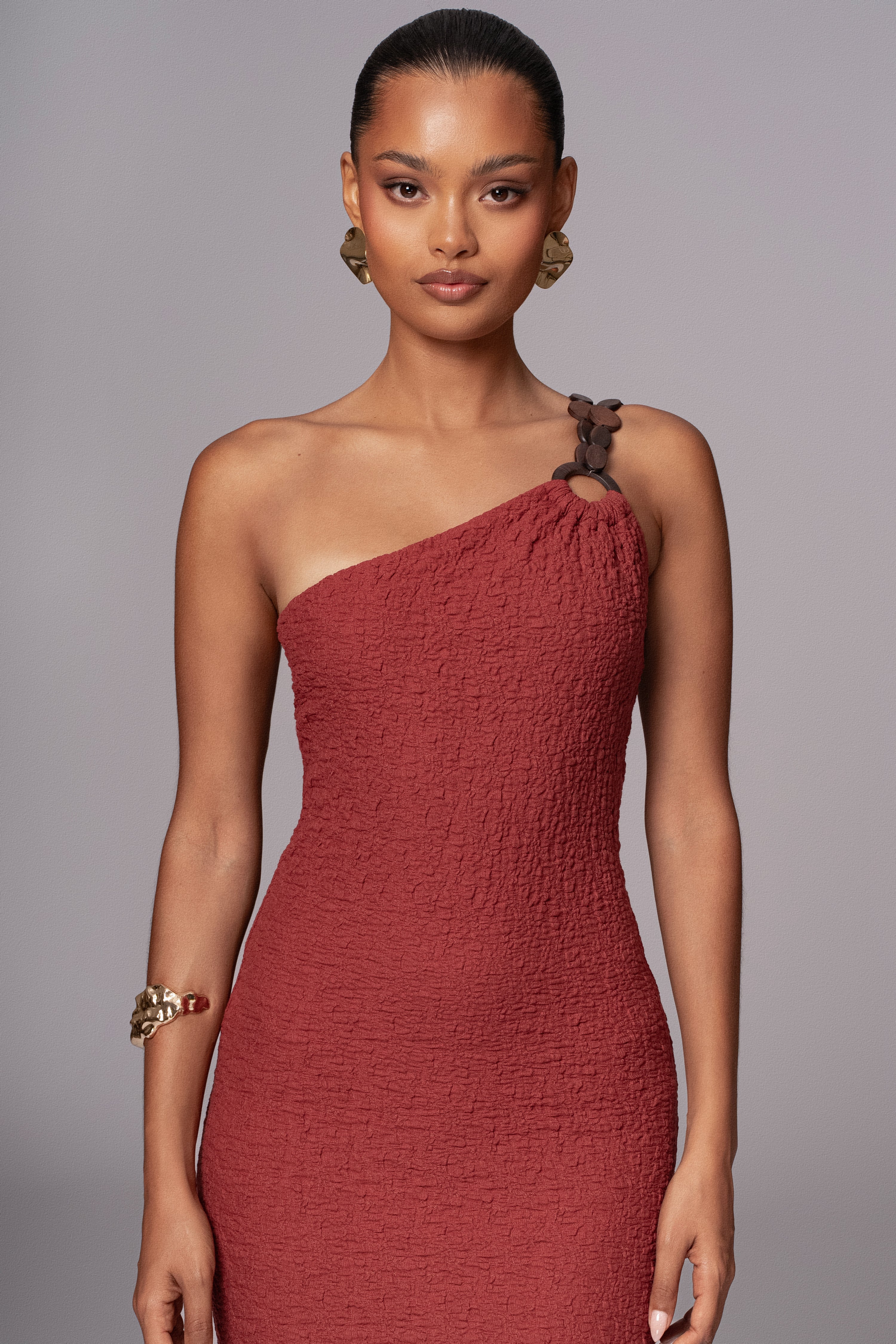 Terra Cotta Summer In Capri Dress - Image 2