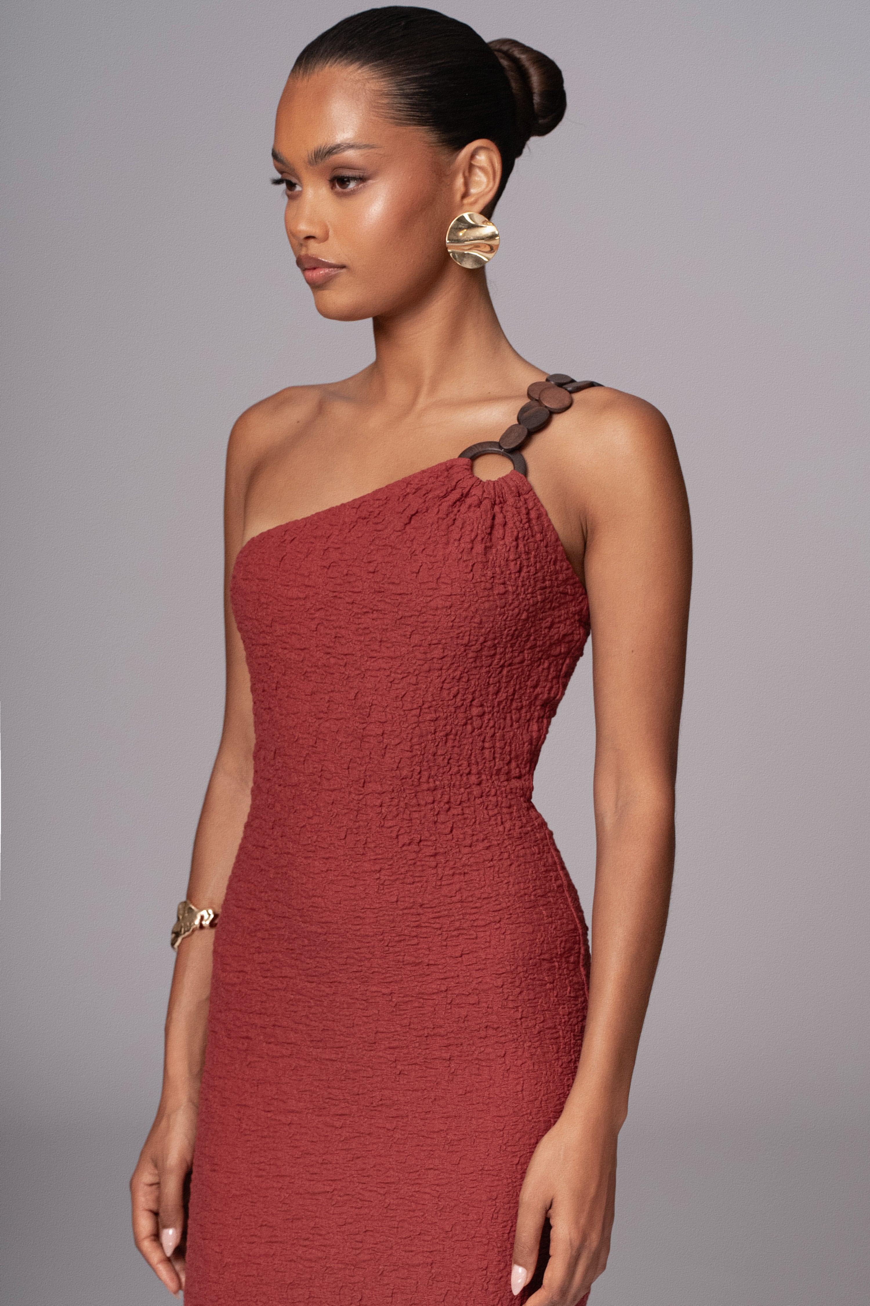 Terra Cotta Summer In Capri Dress - Image 5