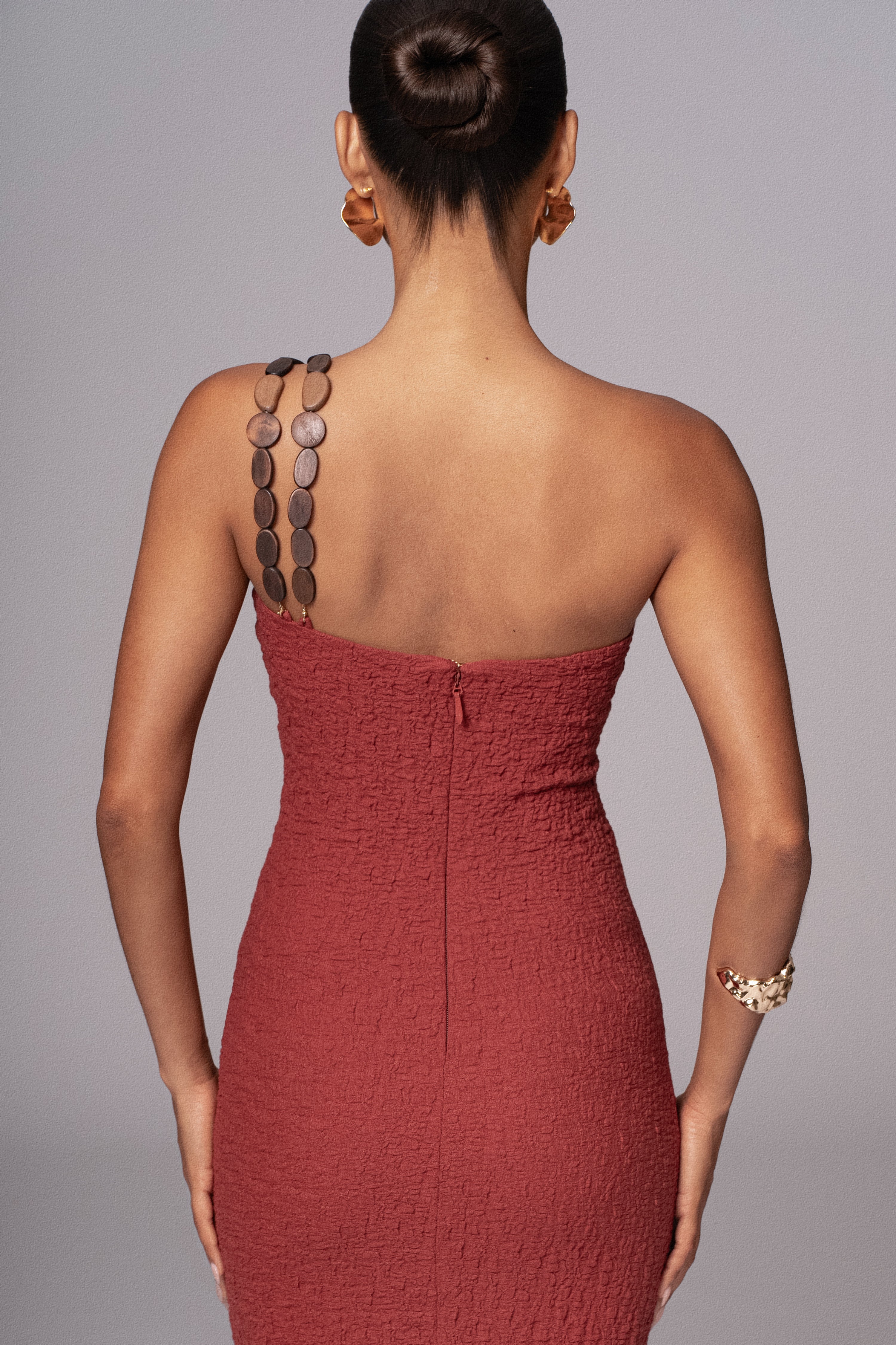 Terra Cotta Summer In Capri Dress - Image 8