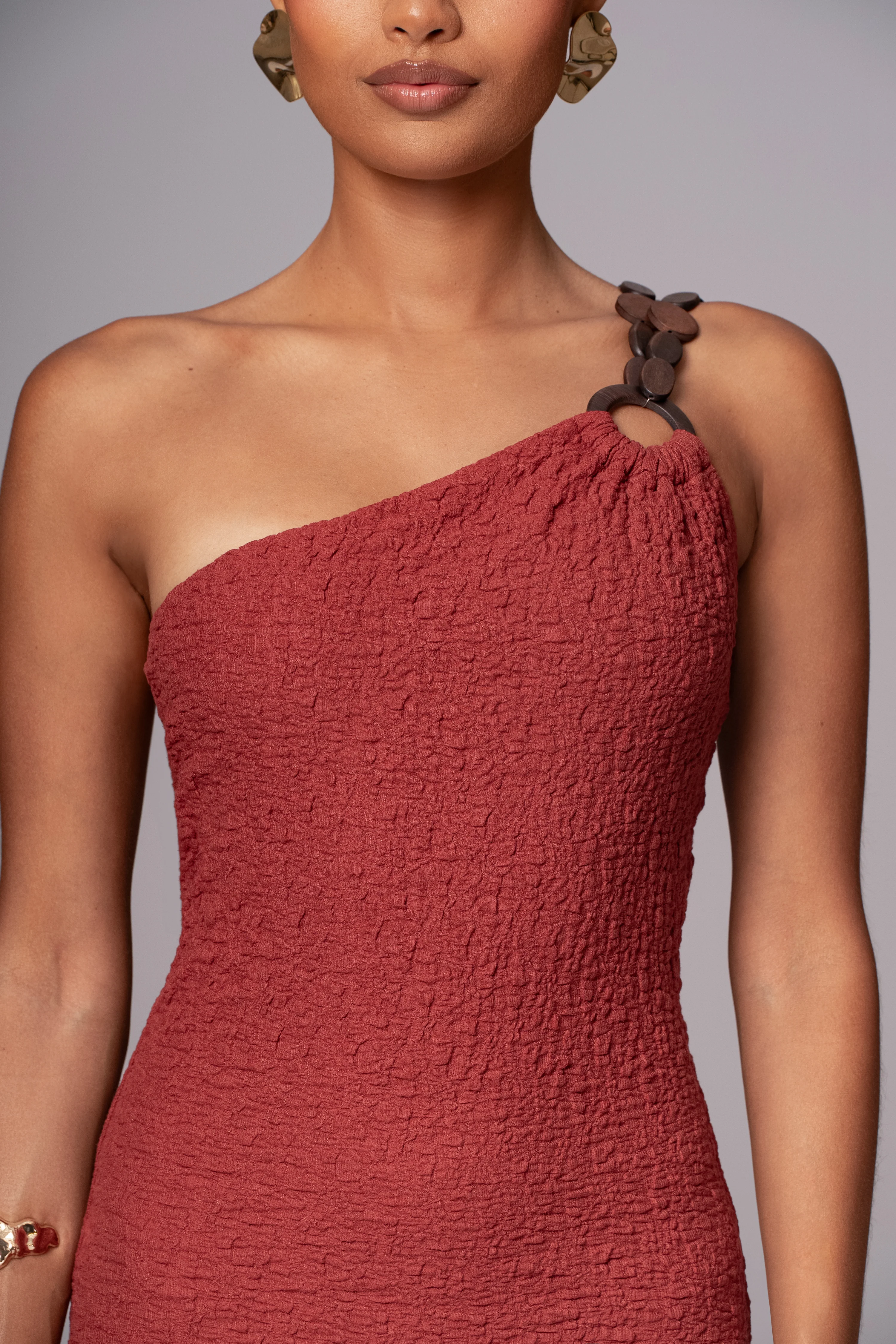 Terra Cotta Summer In Capri Dress - Image 9