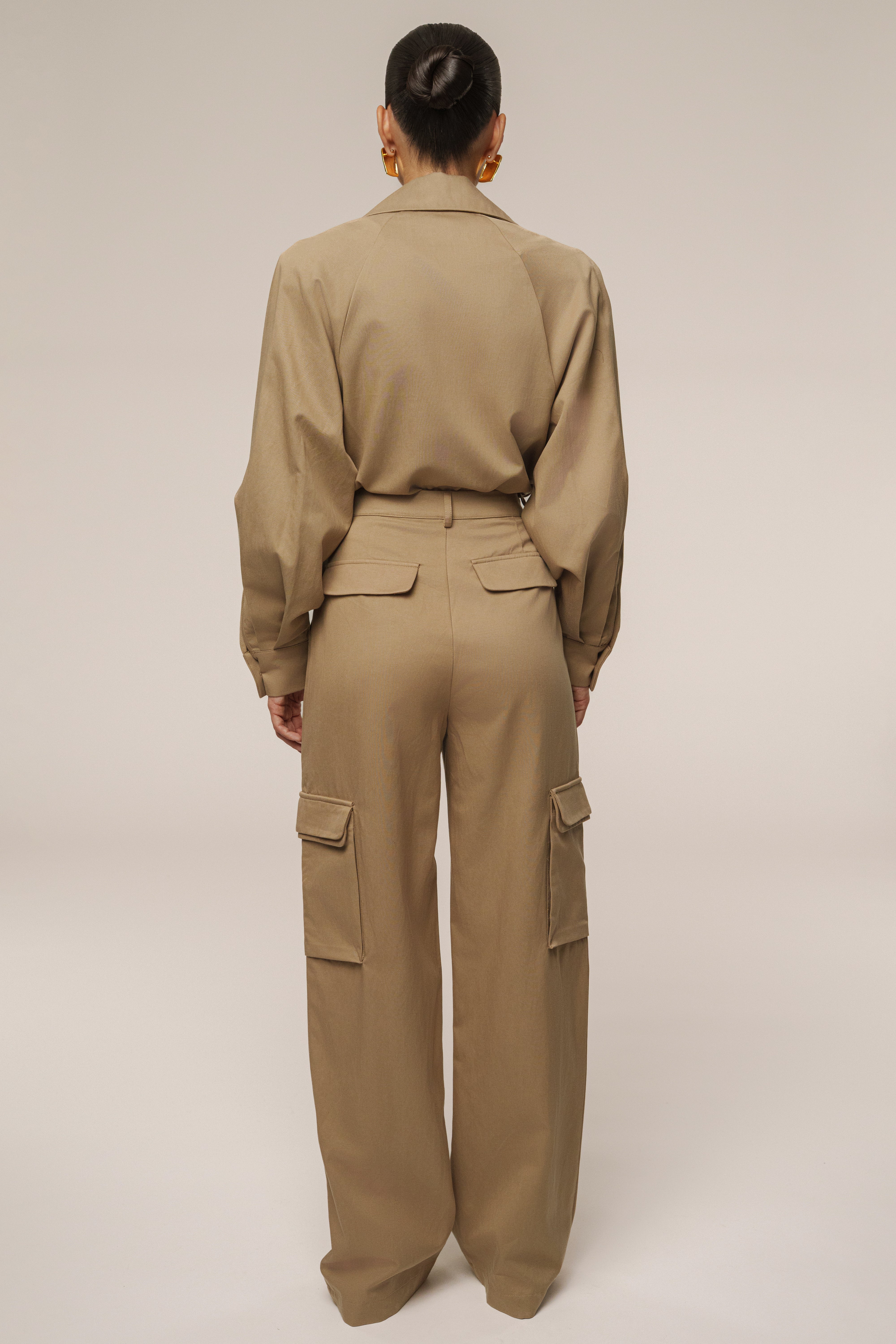 Tan Structure Theory Bodysuit - Image 12
