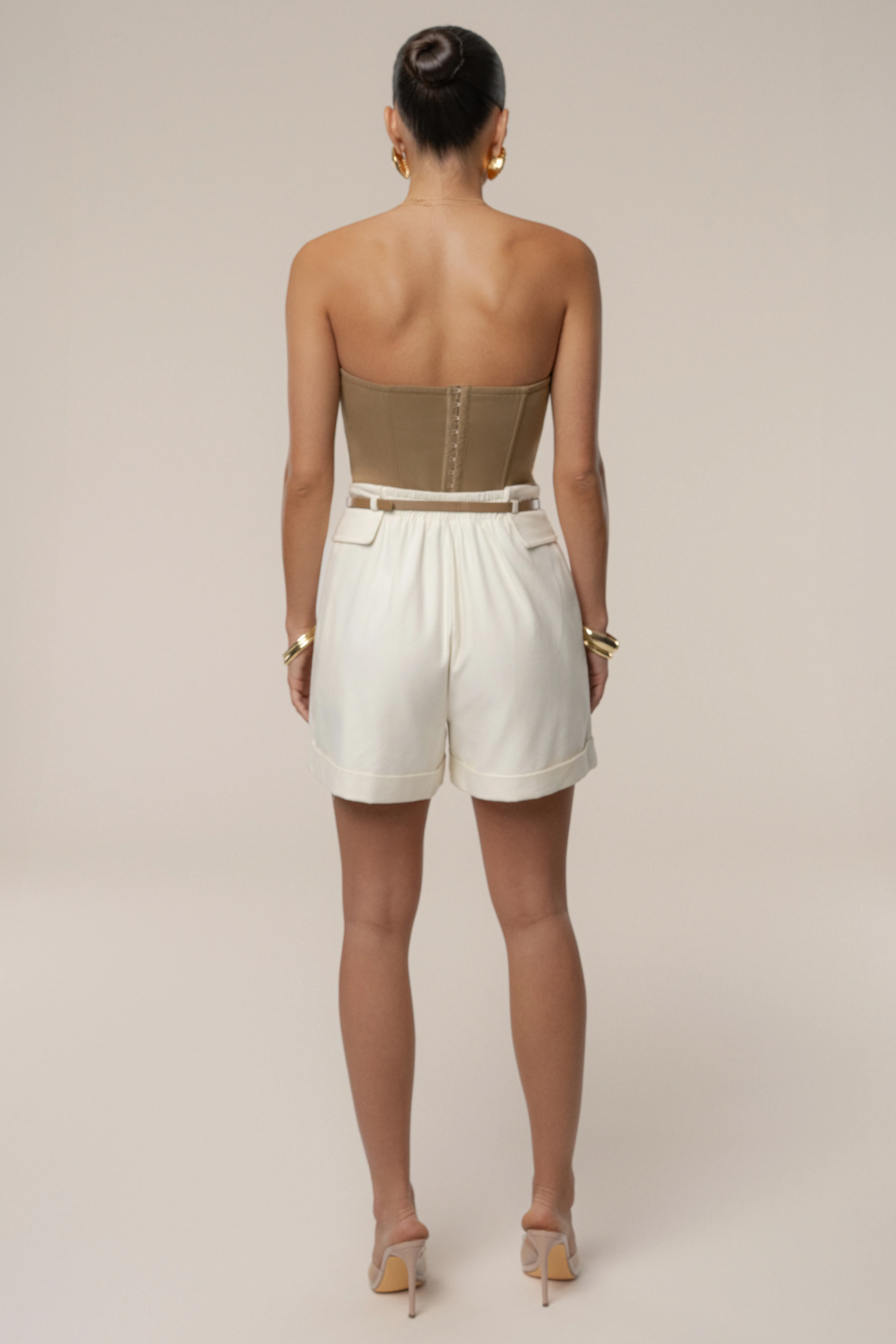 Tan Sunset Tides Corset - Image 9