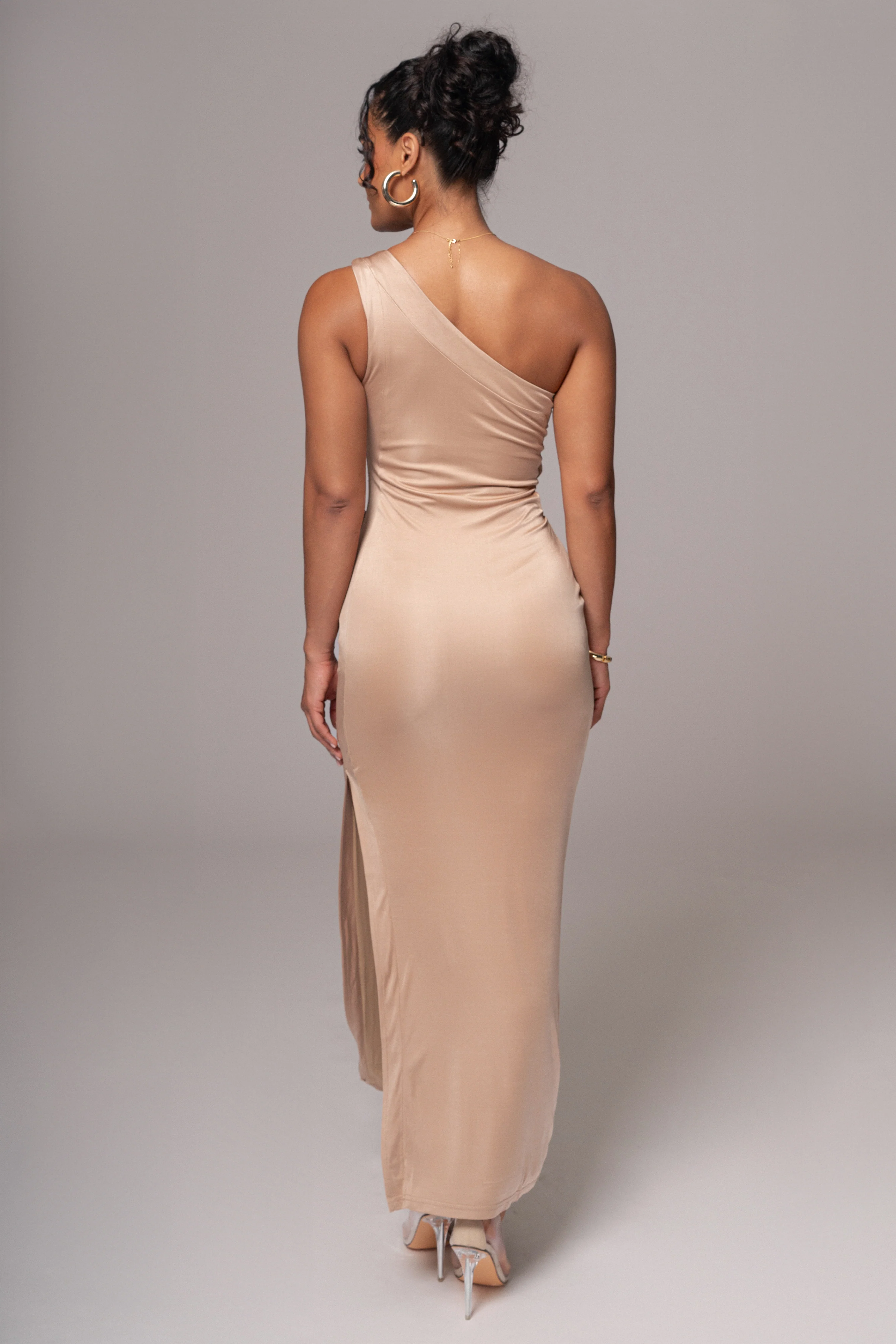 Tan Surrey Maxi Dress - Image 9