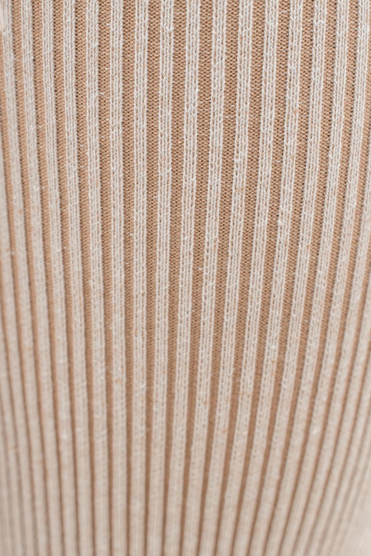 Taupe/White Deana Ribbed Bodysuit - Image 16