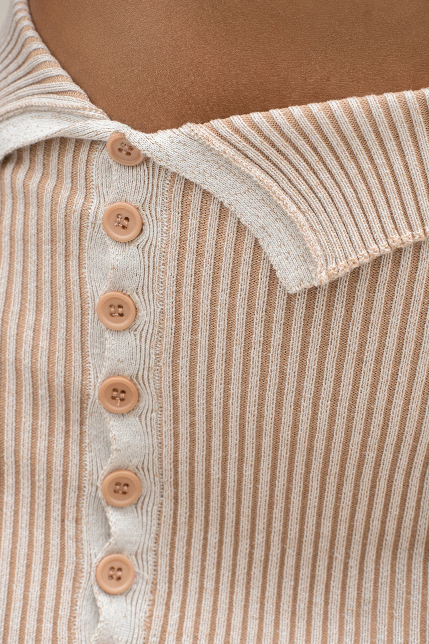 Taupe/White Over The Top Skirt - Image 12