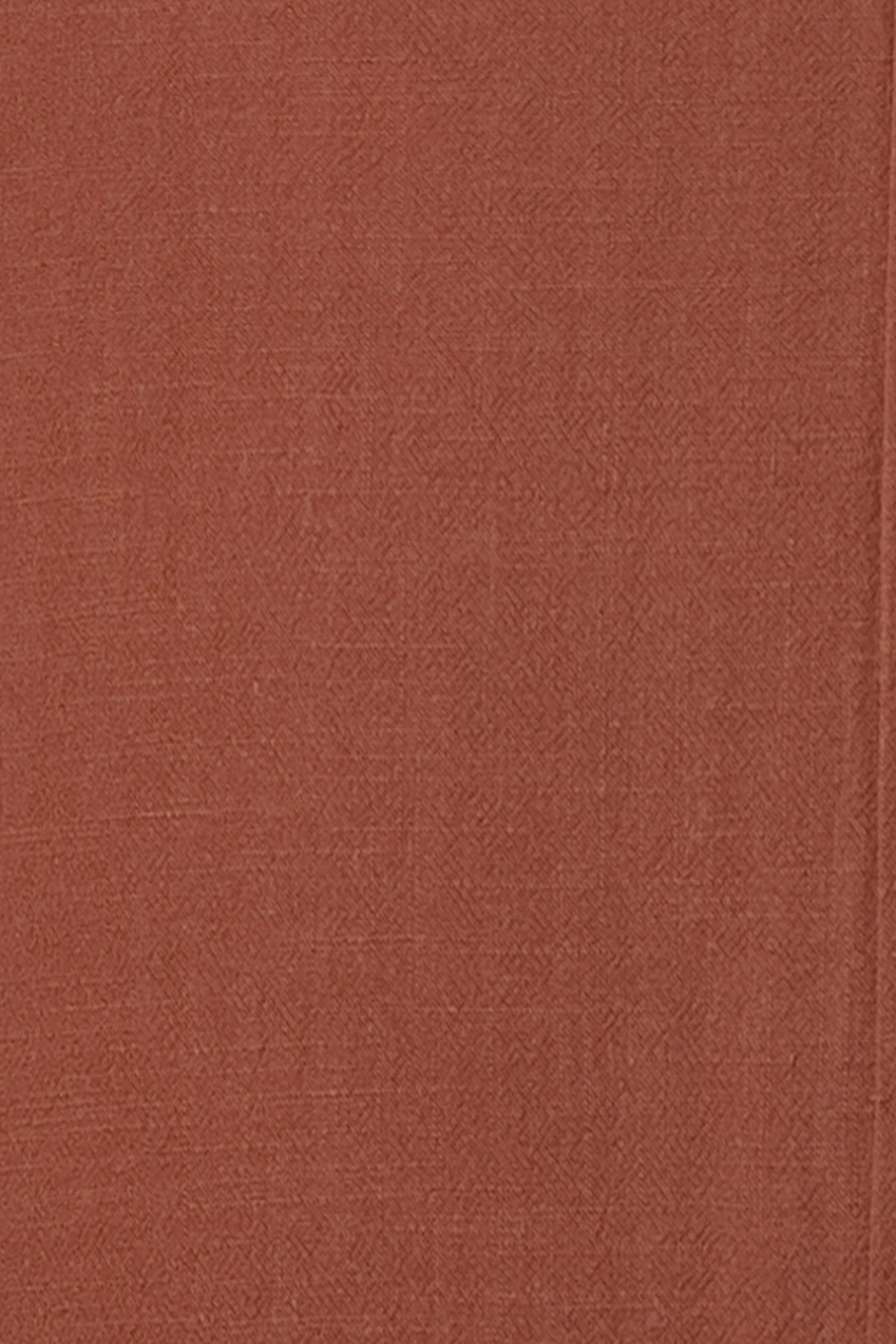 Terra Cotta Dreamland Linen Skirt - Image 11