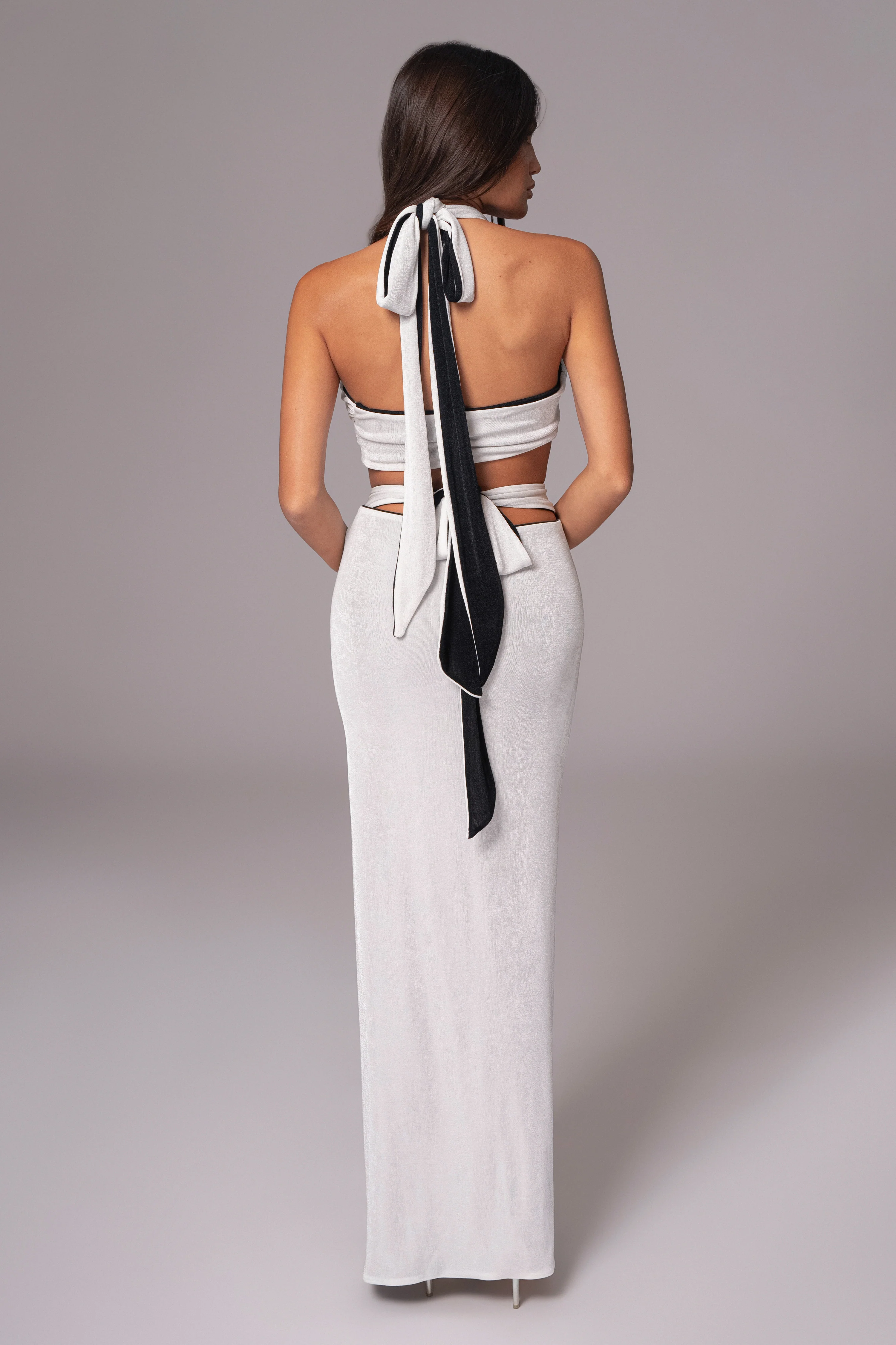 White/Black Venus Reversible Skirt Set - Image 29