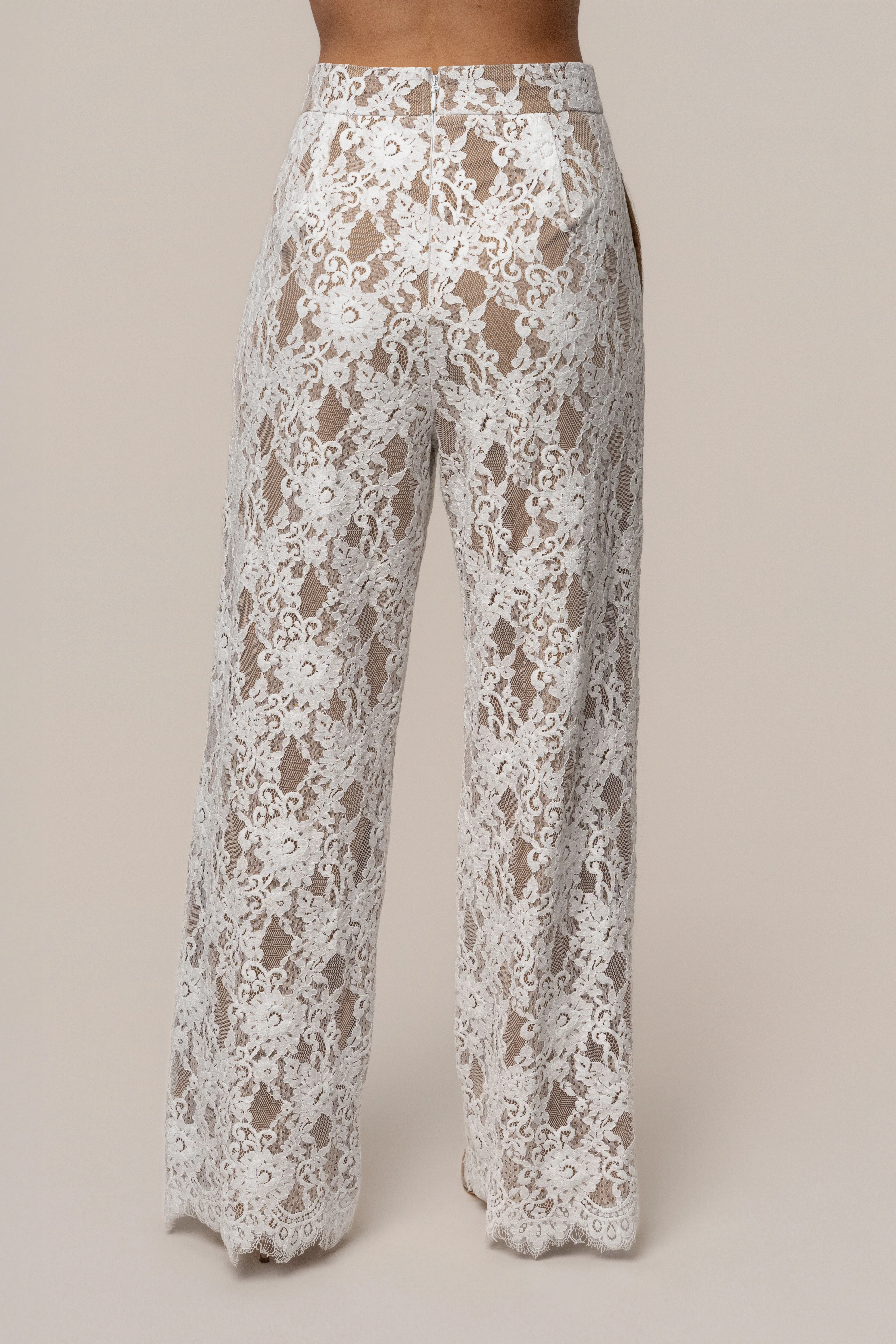 White Forever Crush Lace Pant - Image 11