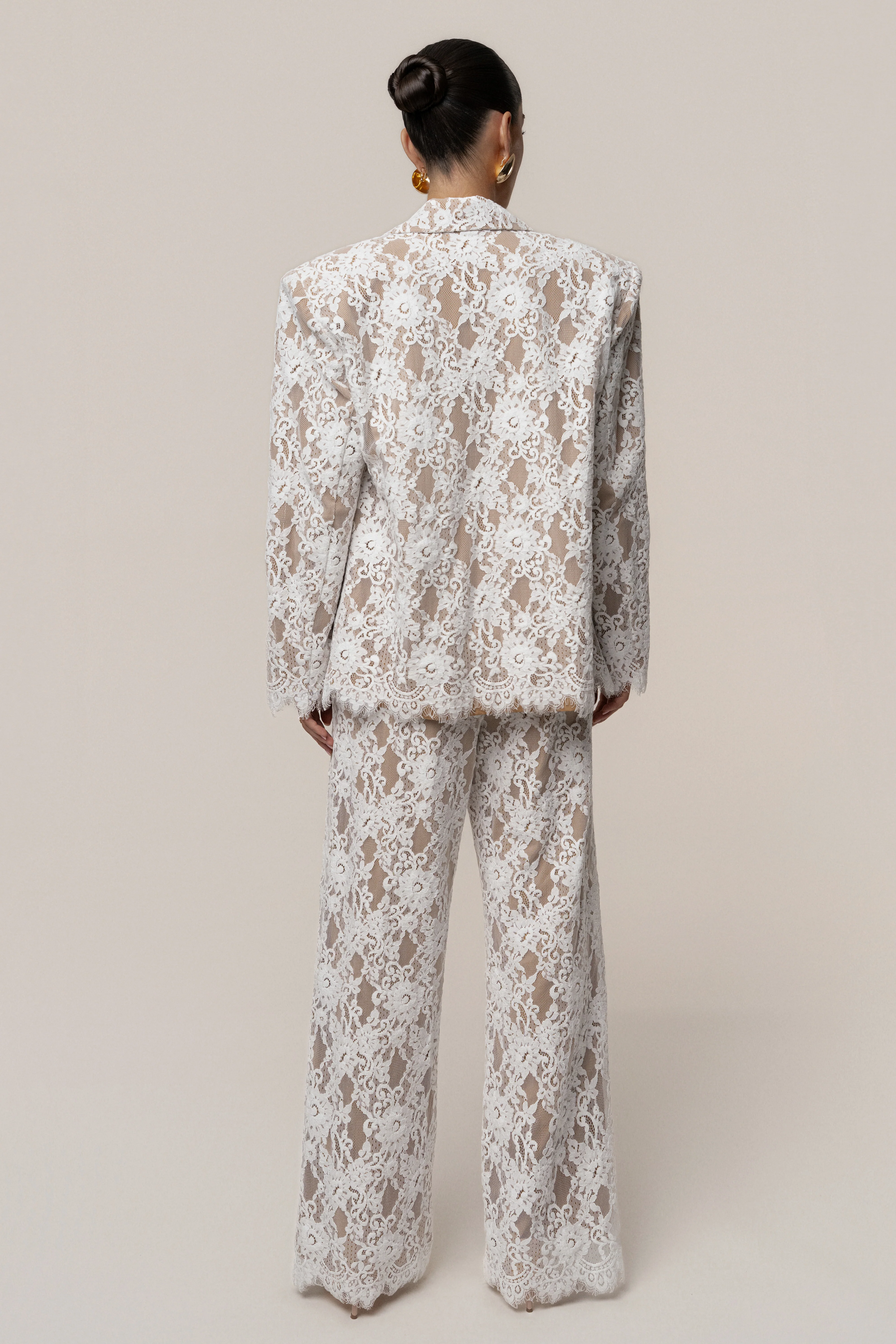 White Forever Crush Lace Pant - Image 12