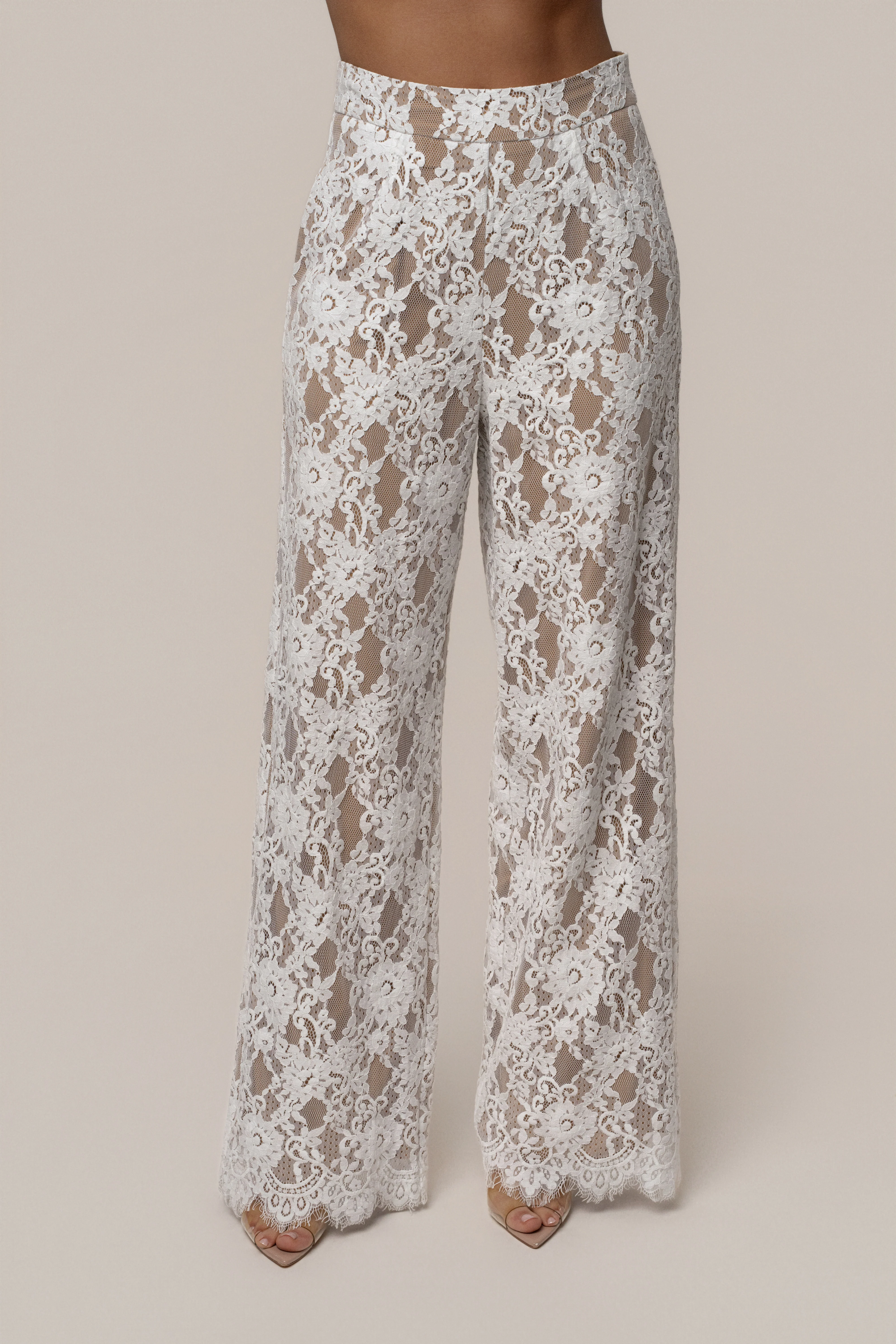 White Forever Crush Lace Pant - Image 2