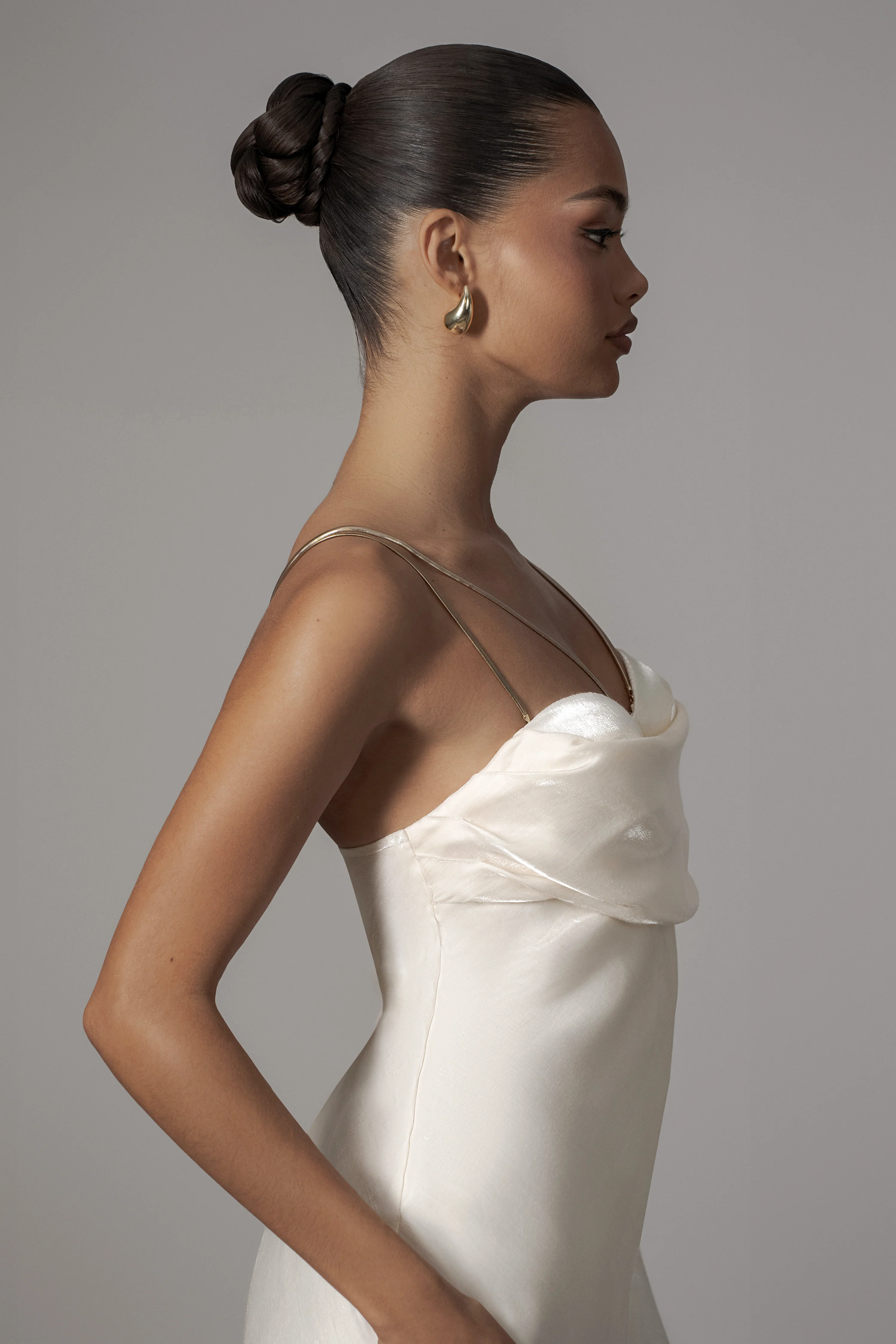 White Iridescent Visions Of You Dress - Image 10