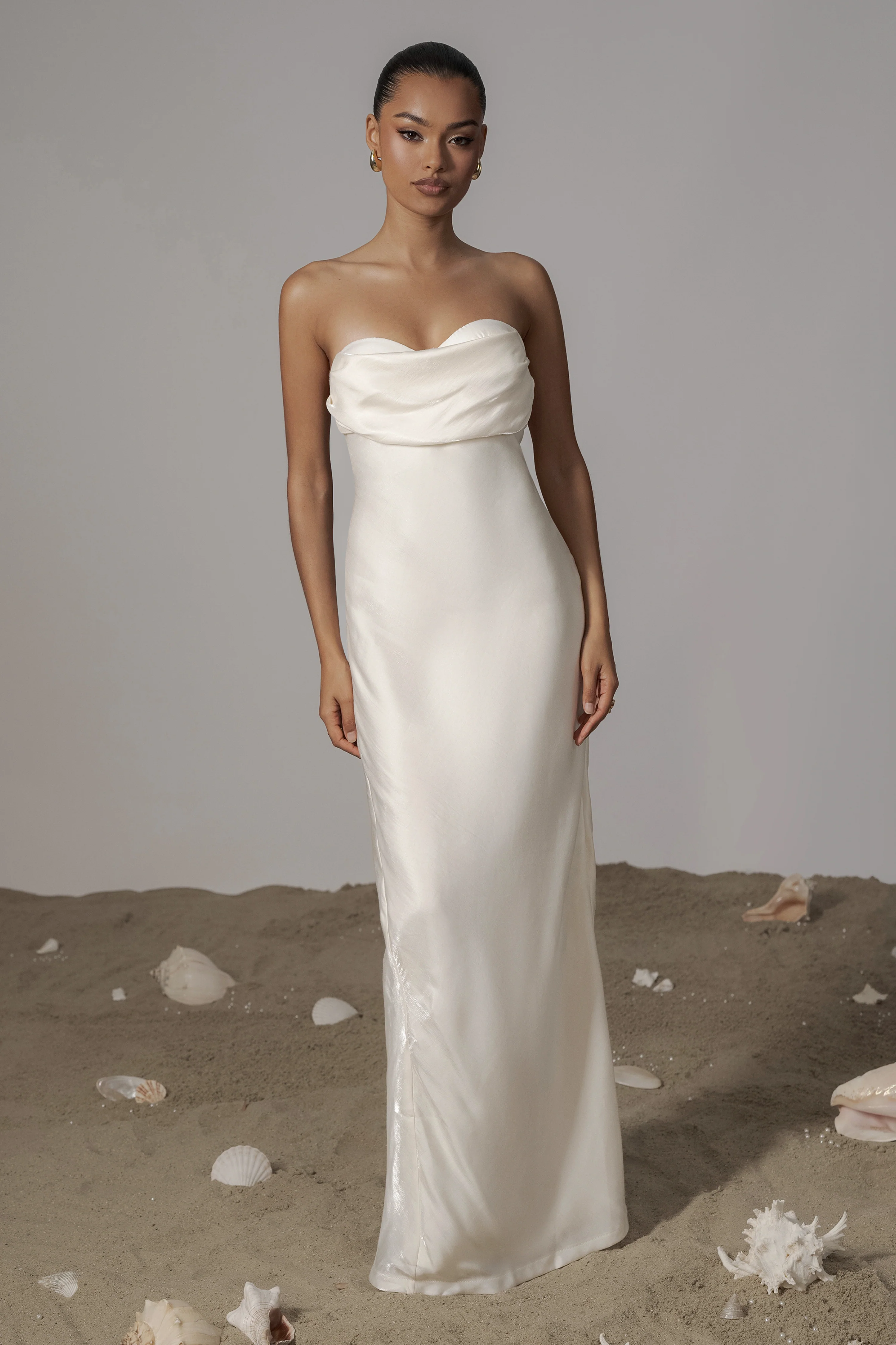 White Iridescent Visions Of You Dress - Image 11