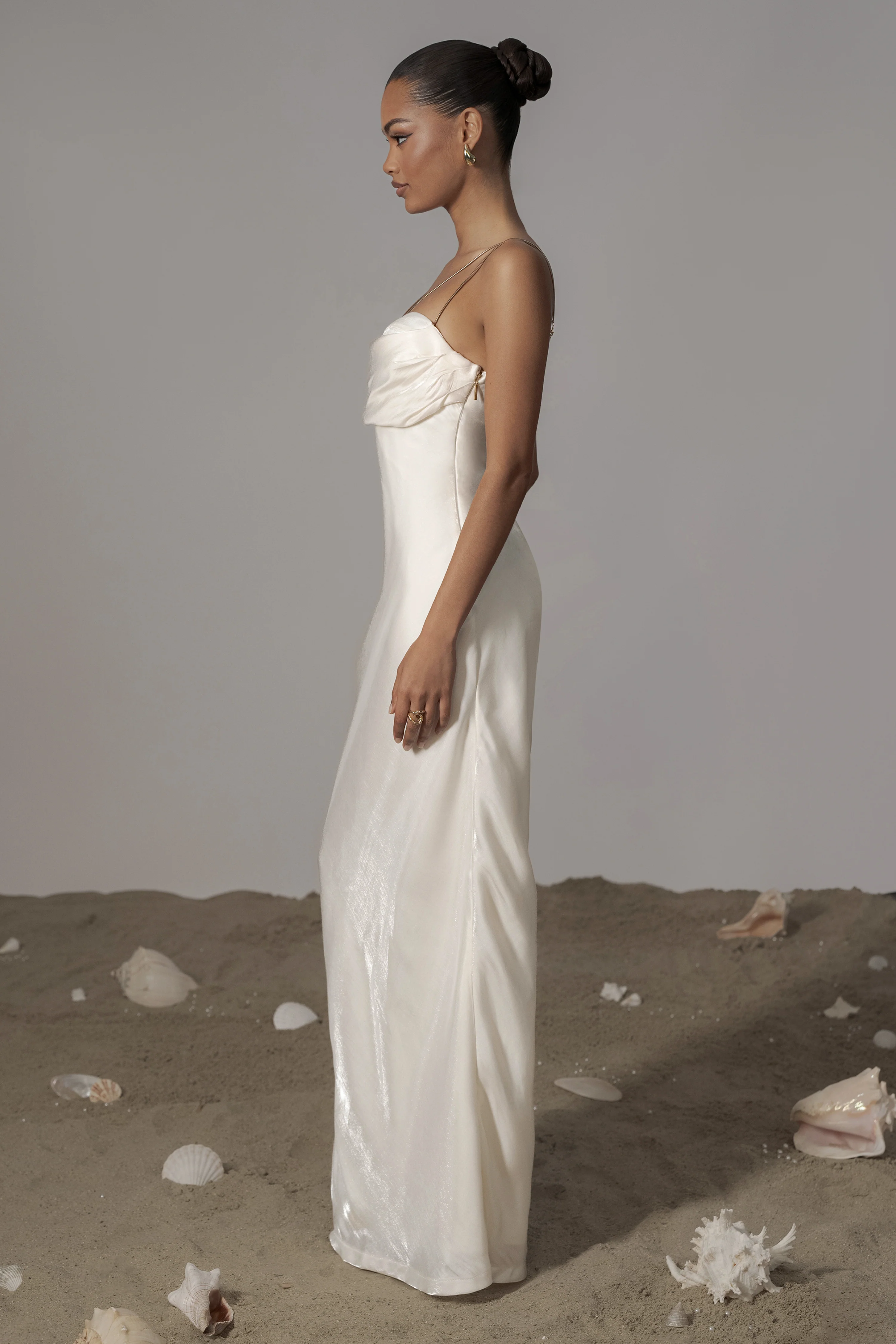 White Iridescent Visions Of You Dress - Image 8