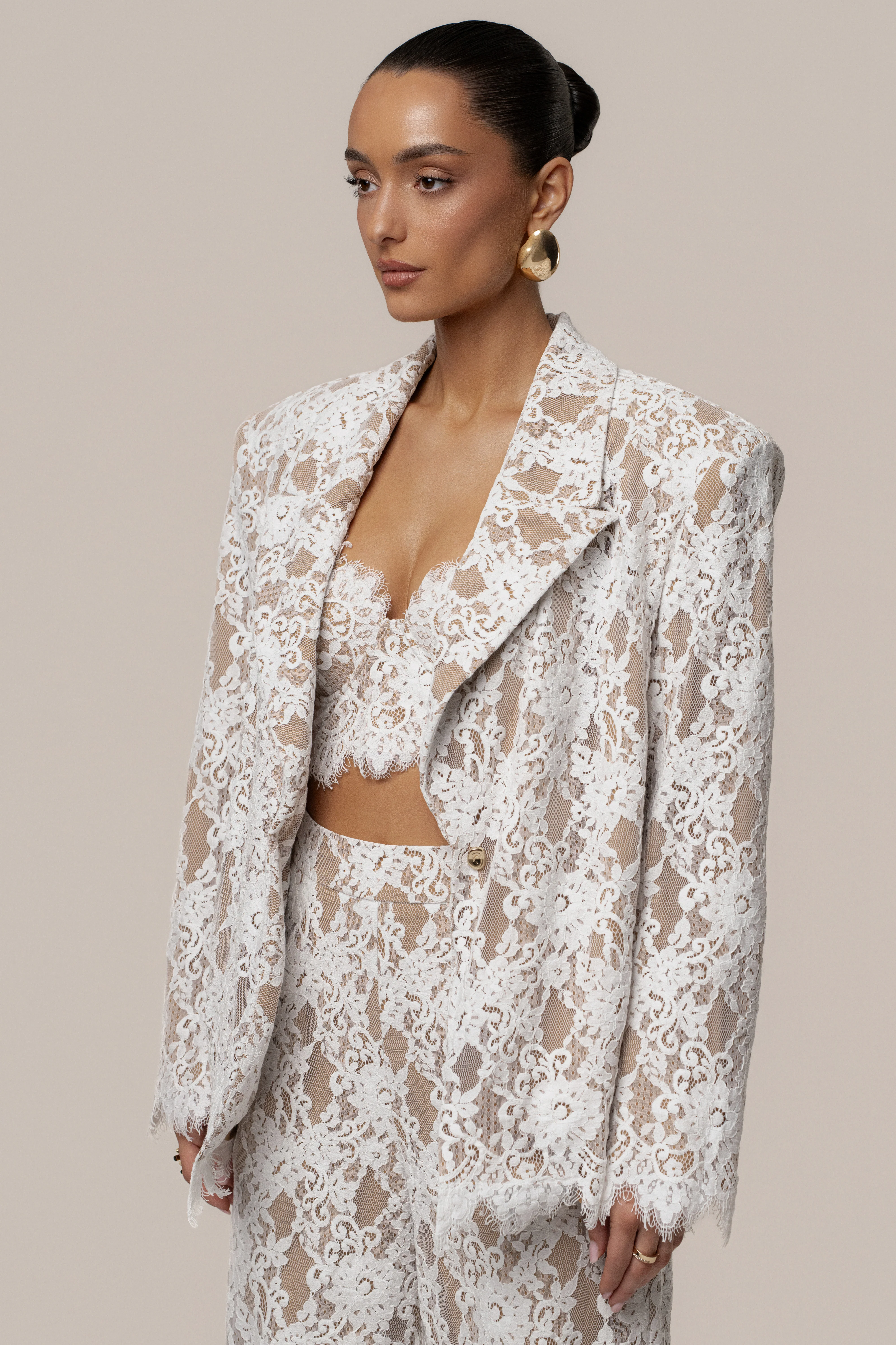 White Lace And Desire Blazer - Image 5