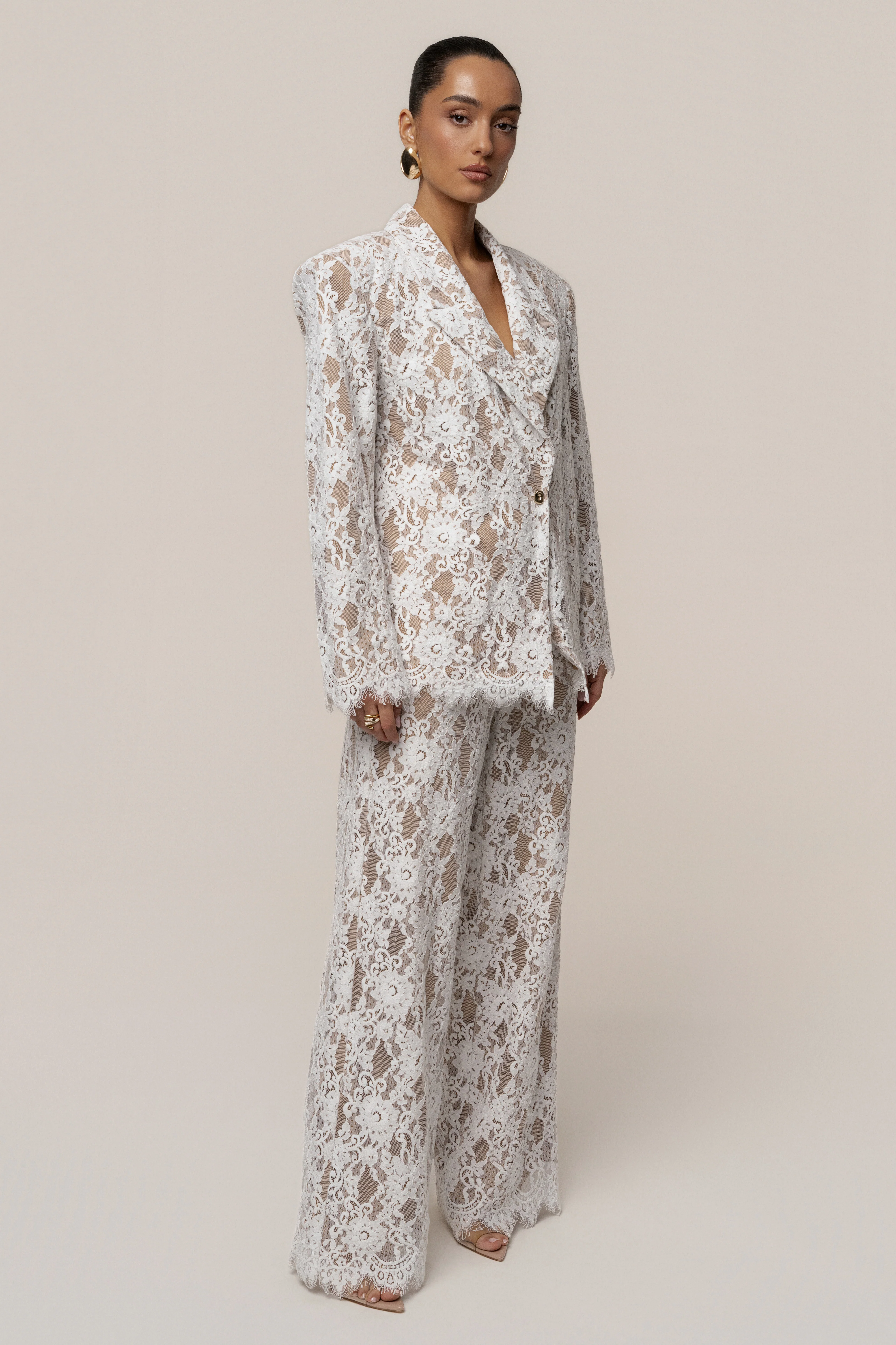 White Lace And Desire Blazer - Image 7