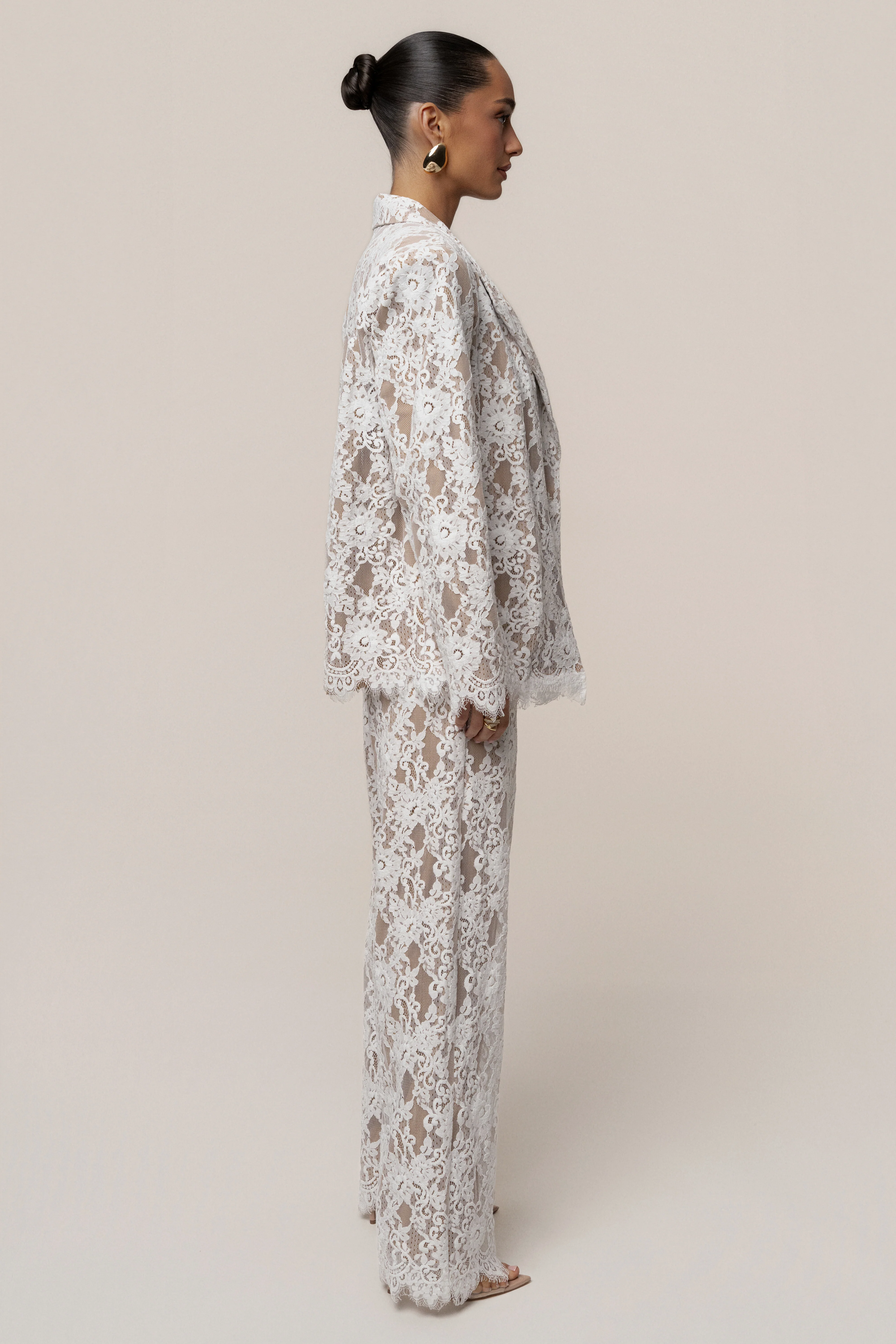 White Lace And Desire Blazer - Image 8