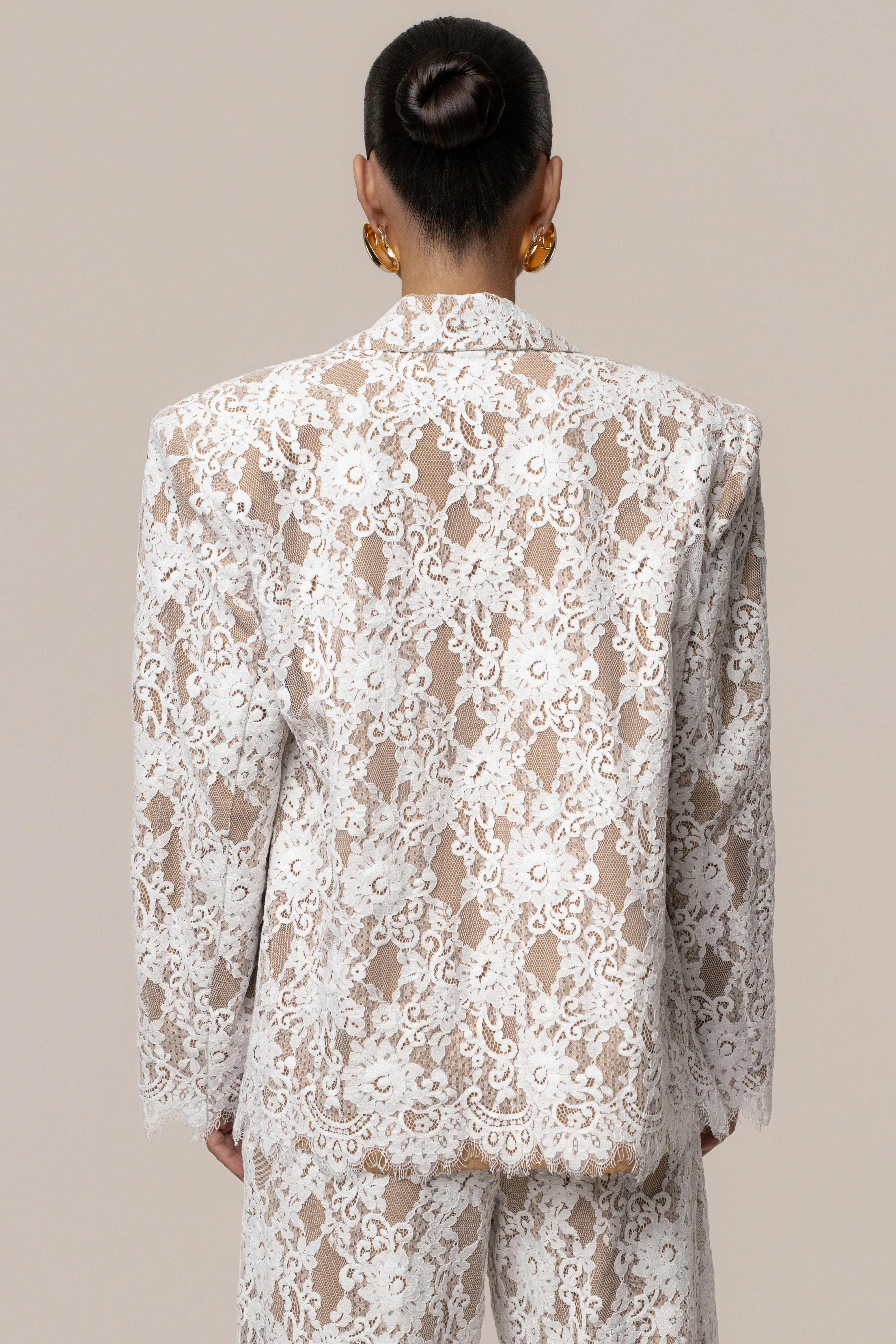 White Lace And Desire Blazer - Image 9