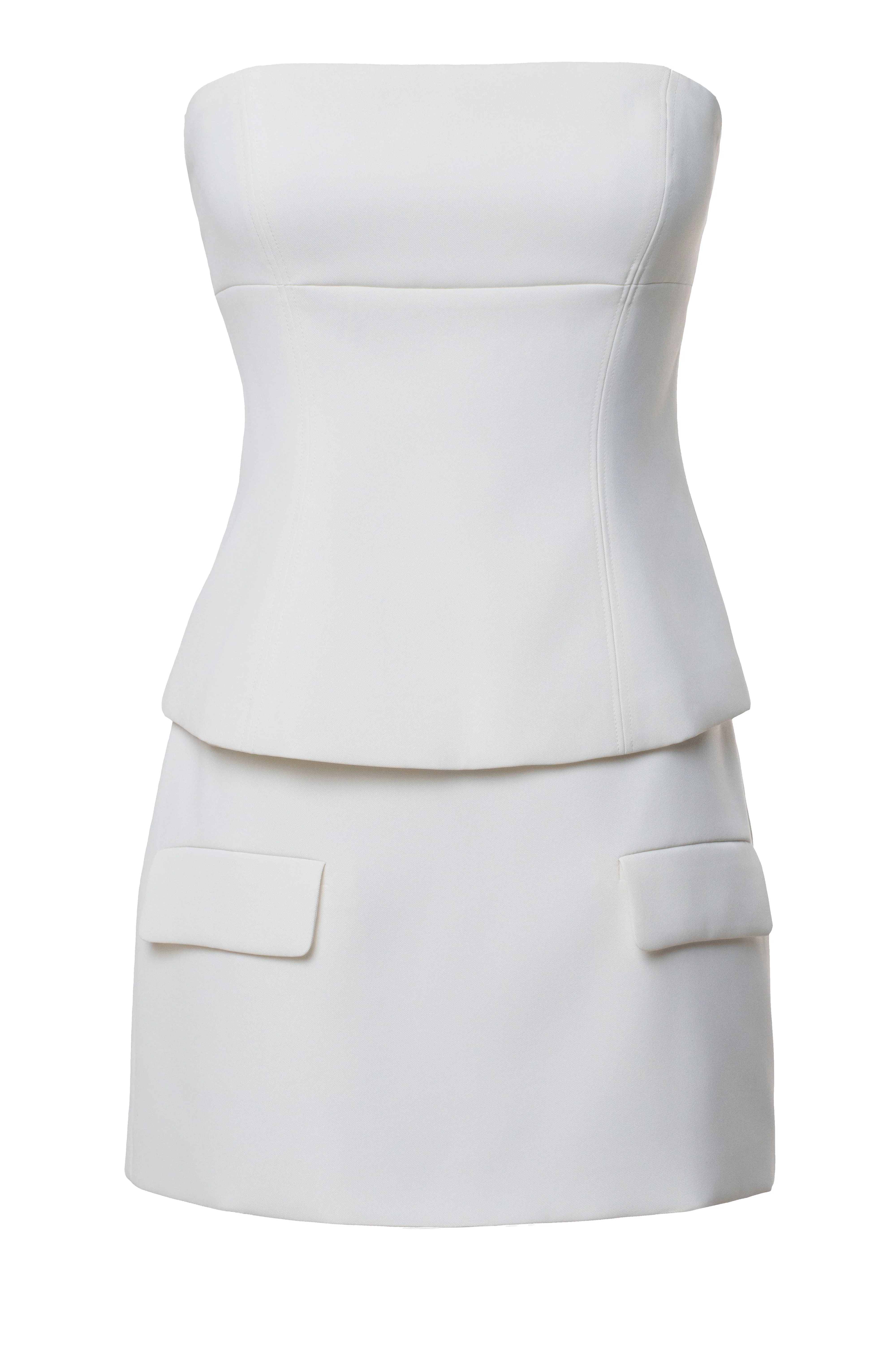 White Monaco Skirt Set - Image 2