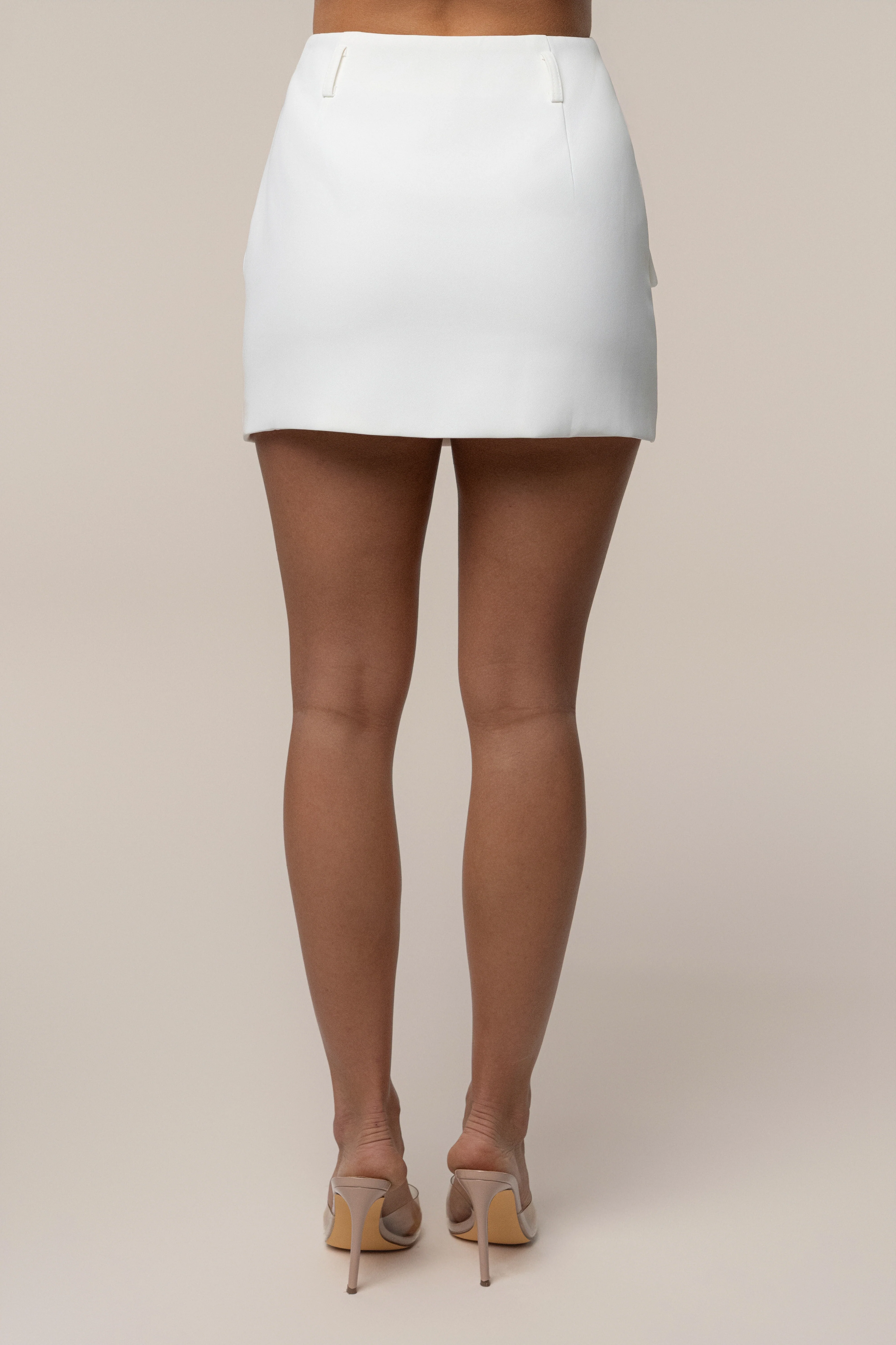 White Monaco Skirt Set - Image 8