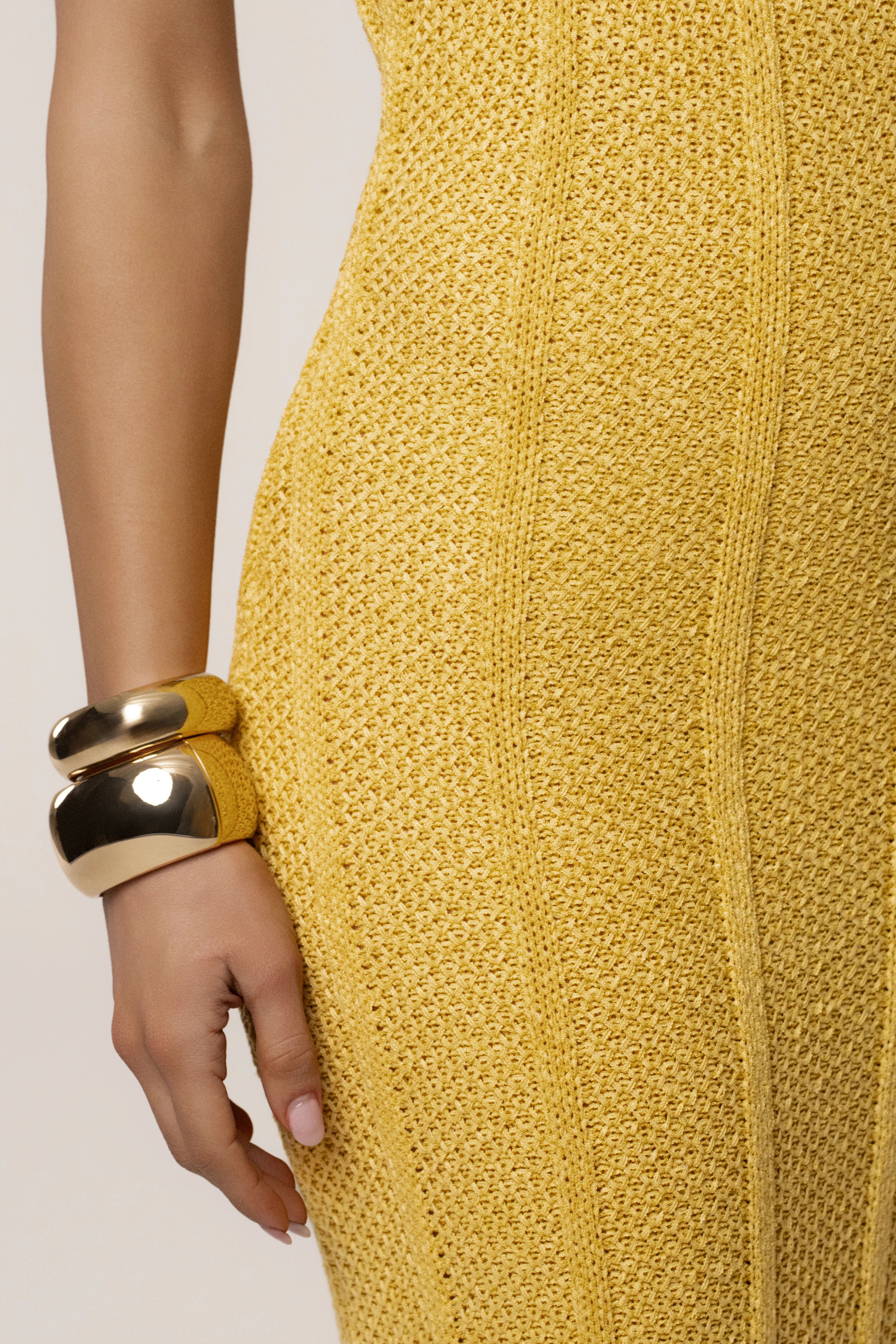 Yellow Cabana Views Crochet Dress - Image 7