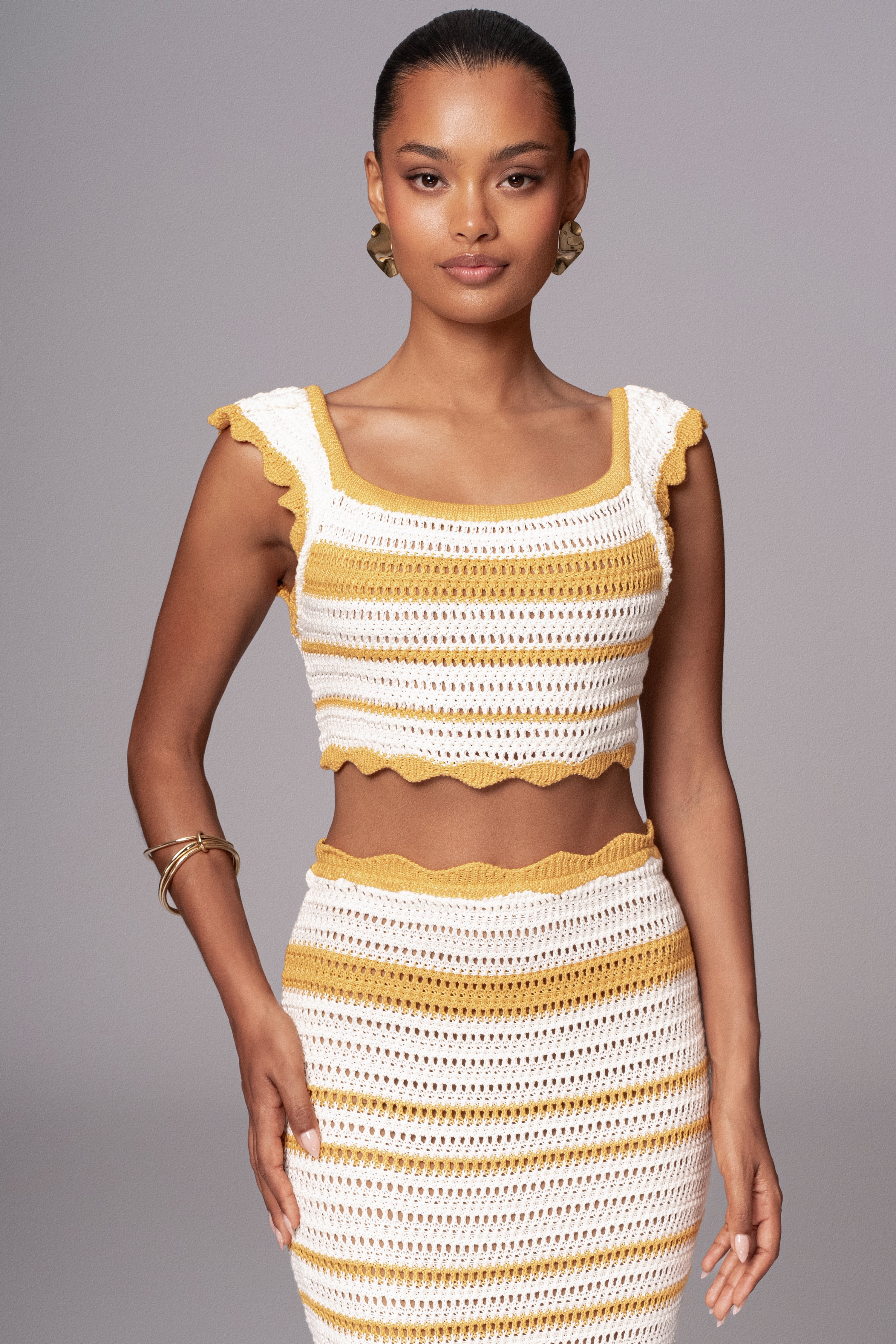 Yellow Corazon Ruffle Skirt Set - Image 10