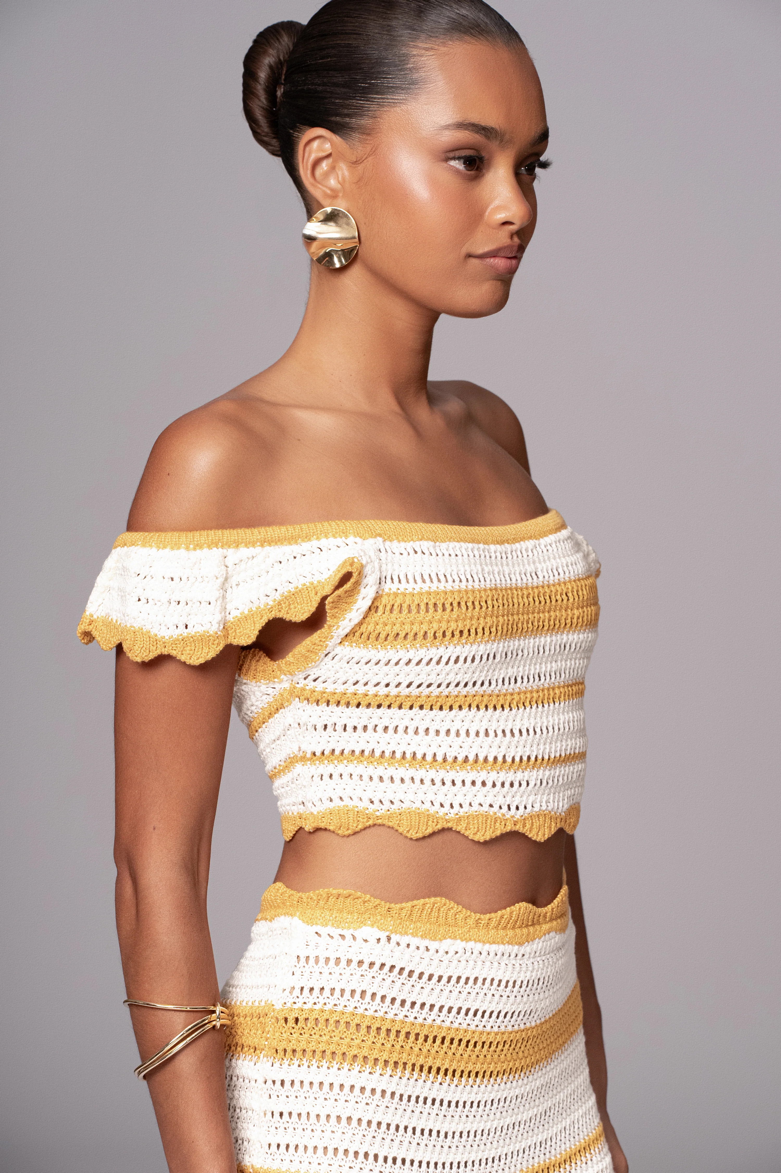 Yellow Corazon Ruffle Skirt Set - Image 11