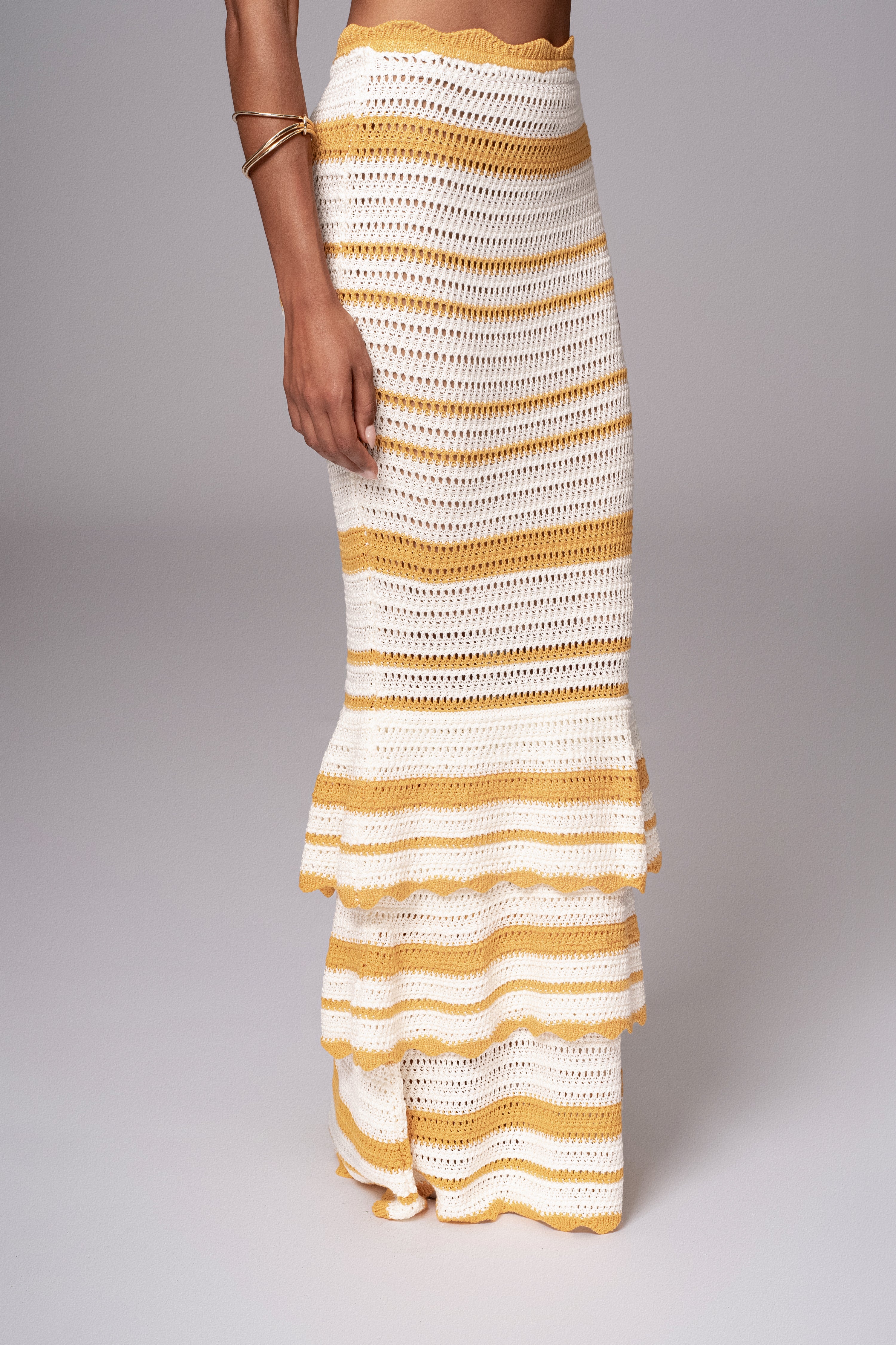 Yellow Corazon Ruffle Skirt Set - Image 5