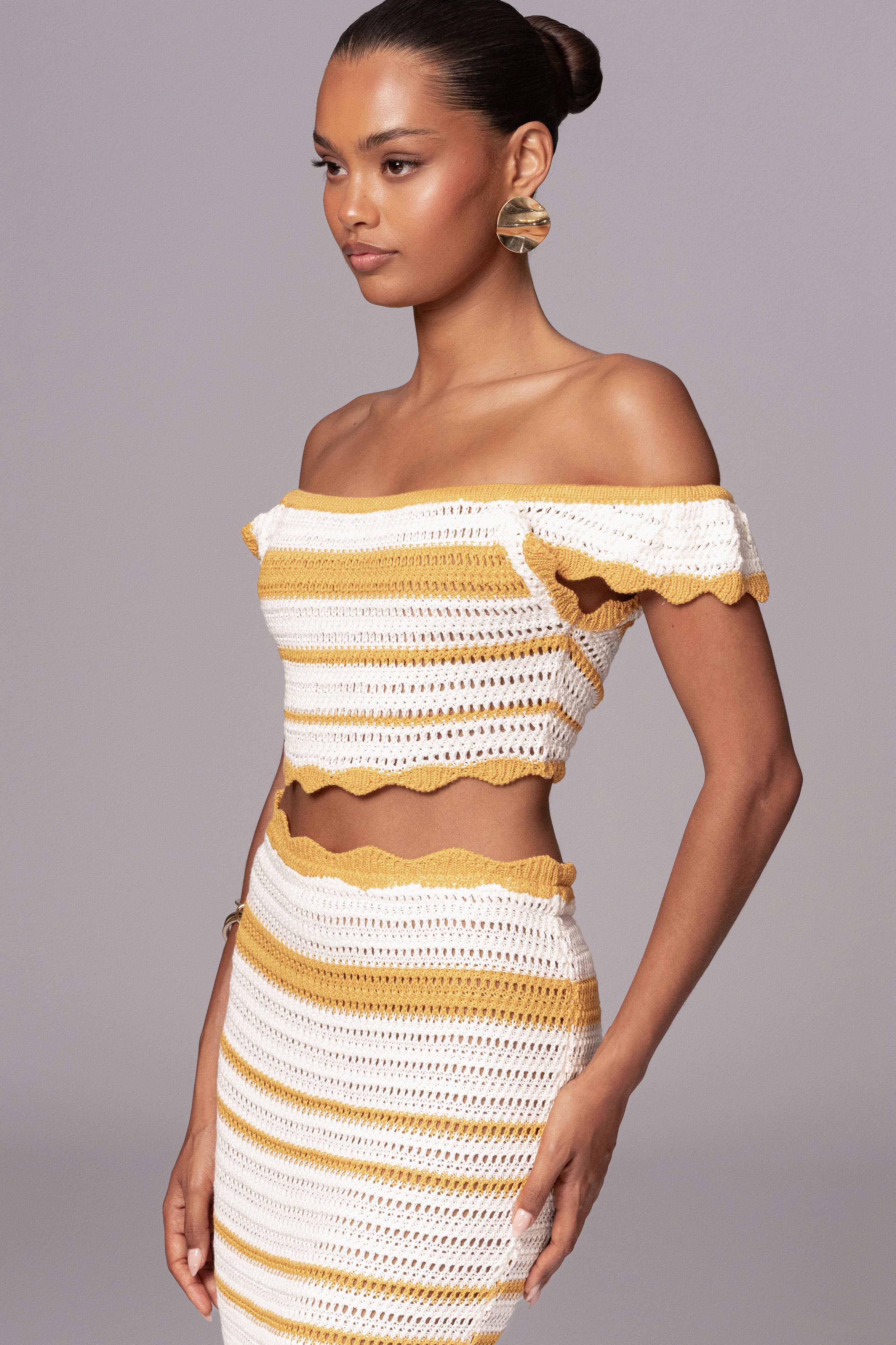 Yellow Corazon Ruffle Skirt Set - Image 6