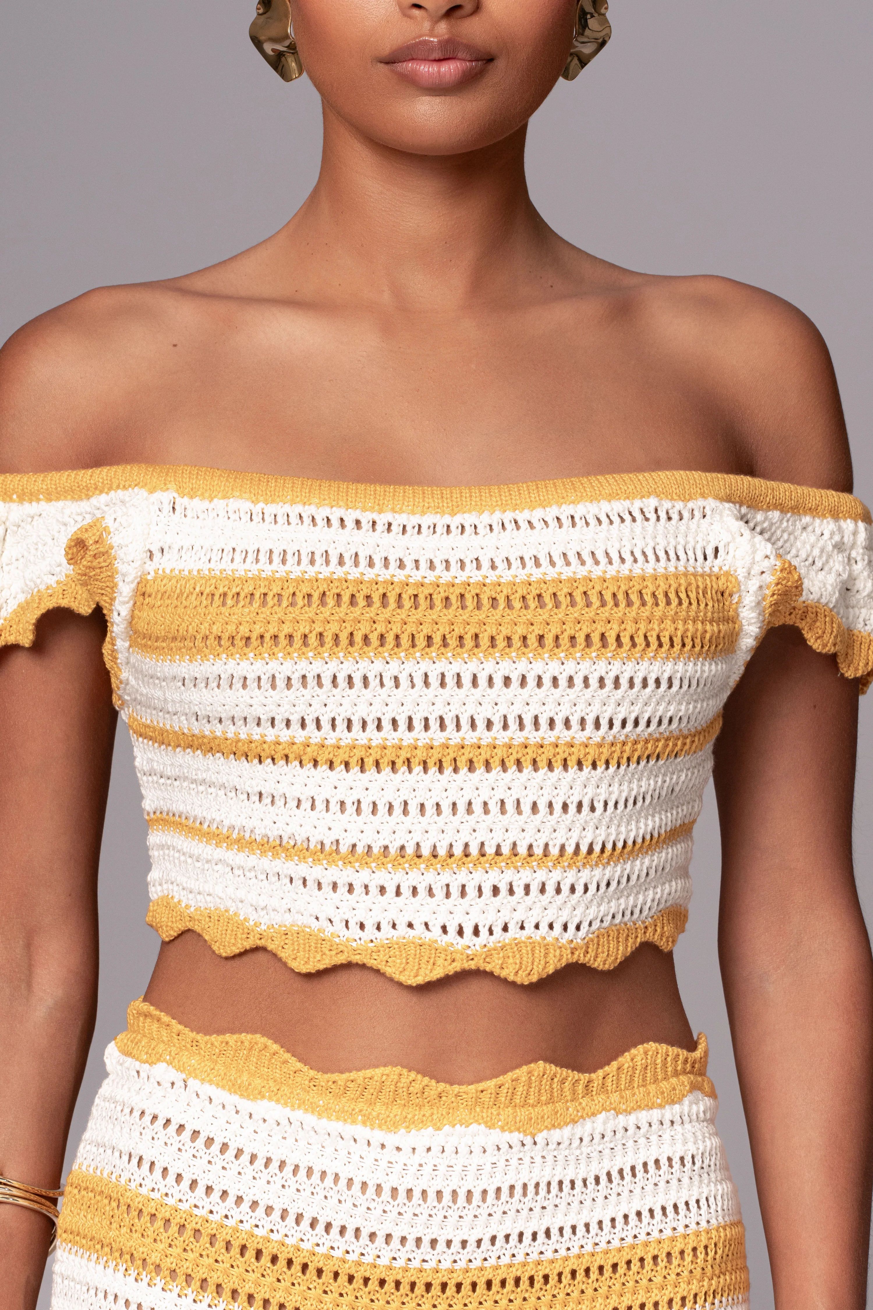 Yellow Corazon Ruffle Skirt Set - Image 7